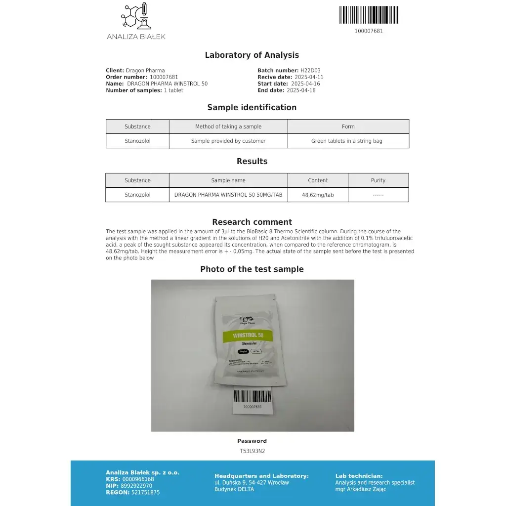 Winstrol Tabs / Stanozolol winstrol tabs for sale